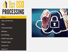 Tablet Screenshot of 1stiso.com